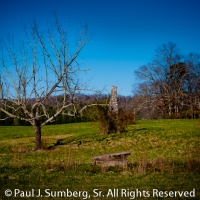 Apple Tree, Chimney and Well