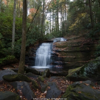 Late Autumn Falls at Long Creek